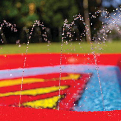 WOW Sports DC Comics Superman Splash Pad for Kids and Toddlers (22-WSM-3898-WOW) by Jupiter Gear