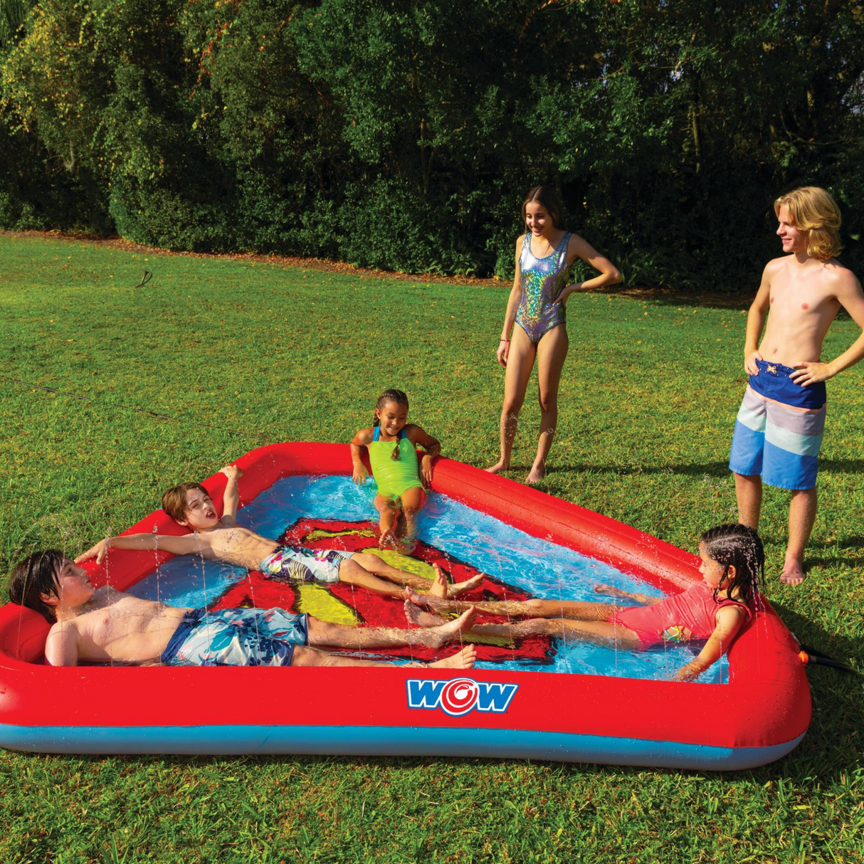 WOW Sports DC Comics Superman Splash Pad for Kids and Toddlers (22-WSM-3898-WOW) by Jupiter Gear