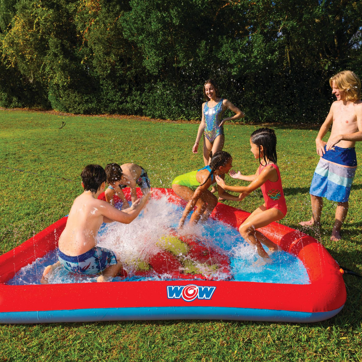WOW Sports DC Comics Superman Splash Pad for Kids and Toddlers (22-WSM-3898-WOW) by Jupiter Gear