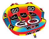 WOW Sports Go Bot 3 Person Towable Water Tube For Pool and Lake (18-1050) by Jupiter Gear
