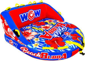WOW Sports Beach Bubba 3 Person 3P Towable (22-WTO-3980) by Jupiter Gear