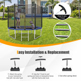 5.5 Inch/7 Inch Rustproof Galvanized Steel Replacement Trampoline Elasticity Springs-7"