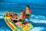 WOW Sports Macho 2 Person Towable Water Tube For Pool and Lake (16-1010) by Jupiter Gear