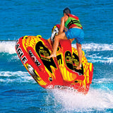 WOW Sports Wow Eagle 1-3 Person Hybrid Towable Water Tube For Pool and Lake by Jupiter Gear