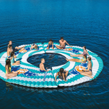WOW Sports Round Water Walkway & SUP Dock Island by Jupiter Gear