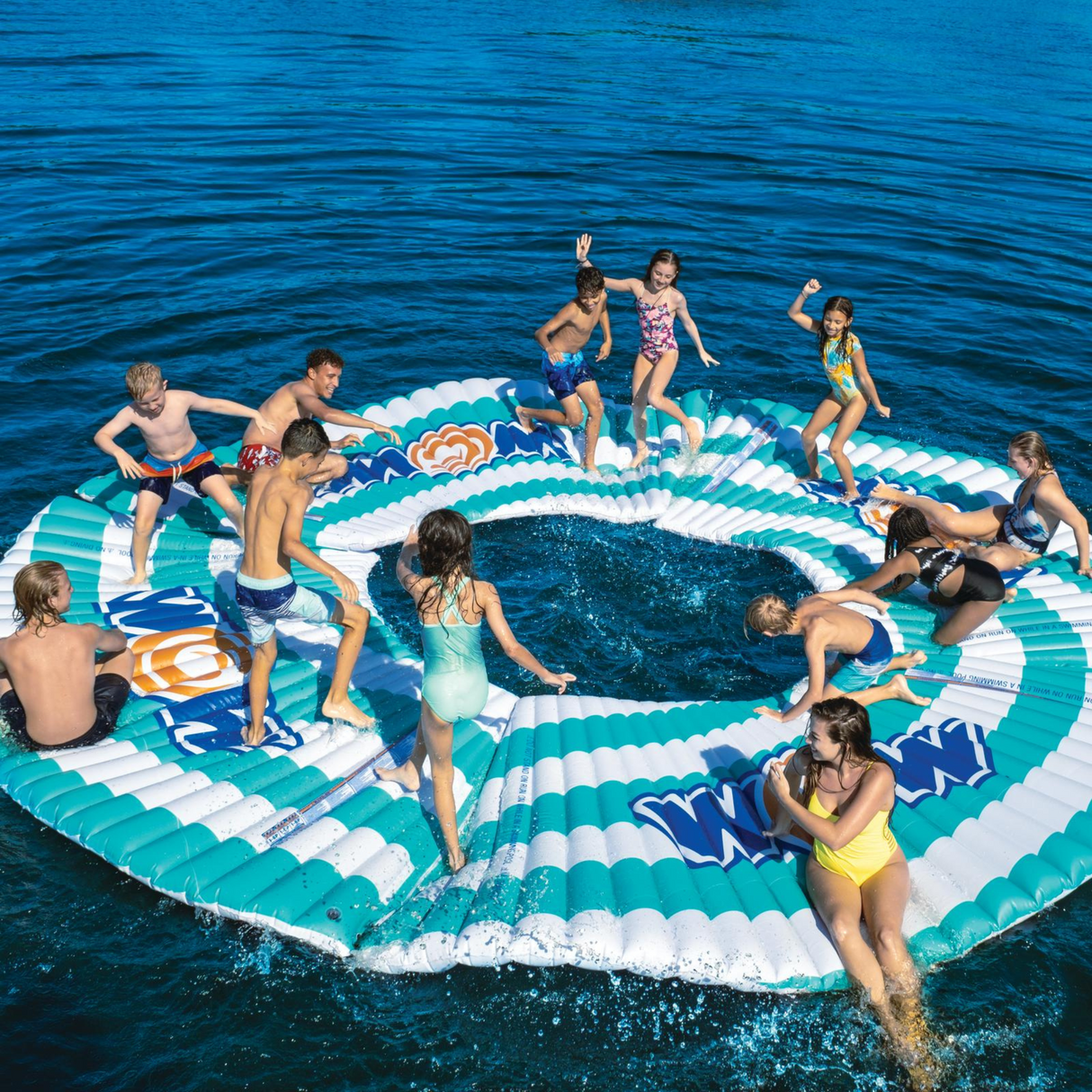WOW Sports Round Water Walkway & SUP Dock Island by Jupiter Gear