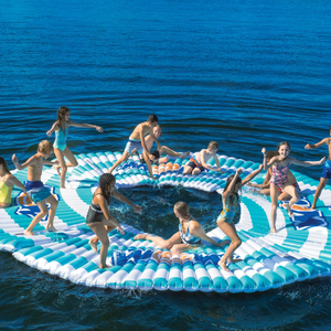 WOW Sports Round Water Walkway & SUP Dock Island by Jupiter Gear