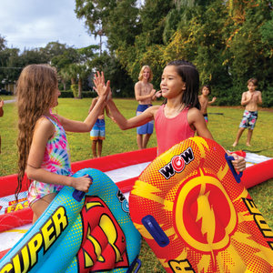 WOW Sports DC Comics Flash vs Superman Lawn Slide (22-WSL-4078-WOW) by Jupiter Gear