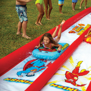 WOW Sports DC Comics Flash vs Superman Lawn Slide (22-WSL-4078-WOW) by Jupiter Gear