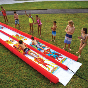 WOW Sports DC Comics Flash vs Superman Lawn Slide (22-WSL-4078-WOW) by Jupiter Gear