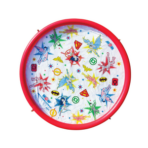 WOW Sports DC Comics Justice League 12ft Splash Pad and Wading Pool (22-WSM-4155-WOW) by Jupiter Gear