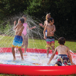 WOW Sports DC Comics Justice League 12ft Splash Pad and Wading Pool (22-WSM-4155-WOW) by Jupiter Gear