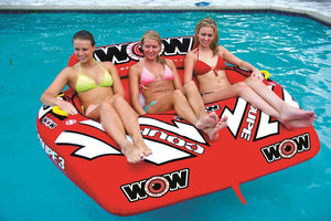 WOW Sports 3-Person Coupe Cockpit Towable (21-1080) by Jupiter Gear