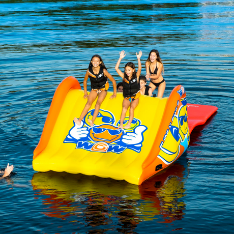 WOW Sports Slide and Water Walkway Slide N Smile Combo (22-WIL-4240-X-WOW) by Jupiter Gear