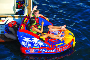WOW Sports Beach Bubba 2 Person 2P Towable (22-WTO-3979) by Jupiter Gear