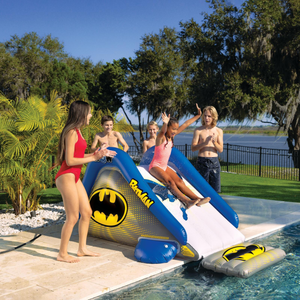 WOW Sports DC Comics Batman Large Inflatable Pool Slide (22-WSL-4367-WOW) by Jupiter Gear