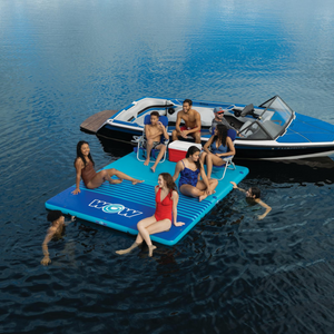 WOW Sports 8'x5'x6" Drop Stitch Vacation Station Dock by Jupiter Gear