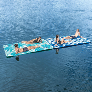 WOW Sports Teal Palm Leaves Water Walkway by Jupiter Gear