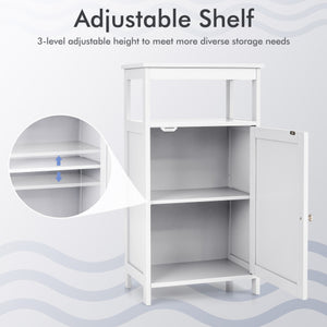 Floor Cabinet Multifunction Storage Rack Organizer Stand
