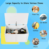 Wooden Toy Storage Chest Box