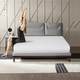 10 Inch Air Foam Pressure Relief Bed Mattress with Jacquard Soft Cover-Full Size