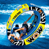 WOW Sports XO XTREME 1-3 Person Towable (12-1030) by Jupiter Gear