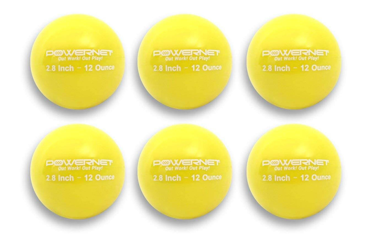 Weighted Hitting Batting Training Balls (6 pack) by Jupiter Gear
