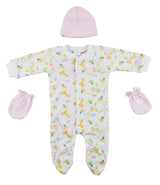 Sleep-n-Play, Cap and Mittens - 3 pc Set