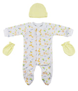 Sleep-n-Play, Cap and Mittens - 3 pc Set