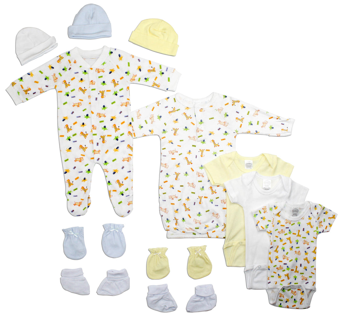 Newborn Baby Boys 12 Pc Layette Baby Shower Gift Set