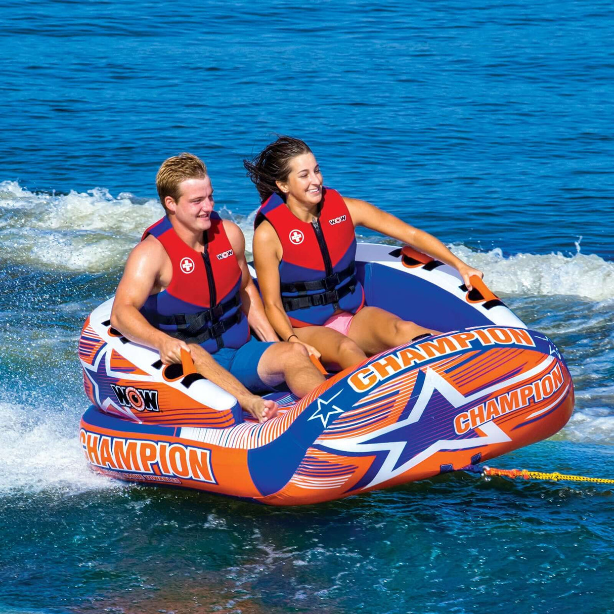 WOW Sports Champion 2-Person Towable (21-1000) by Jupiter Gear