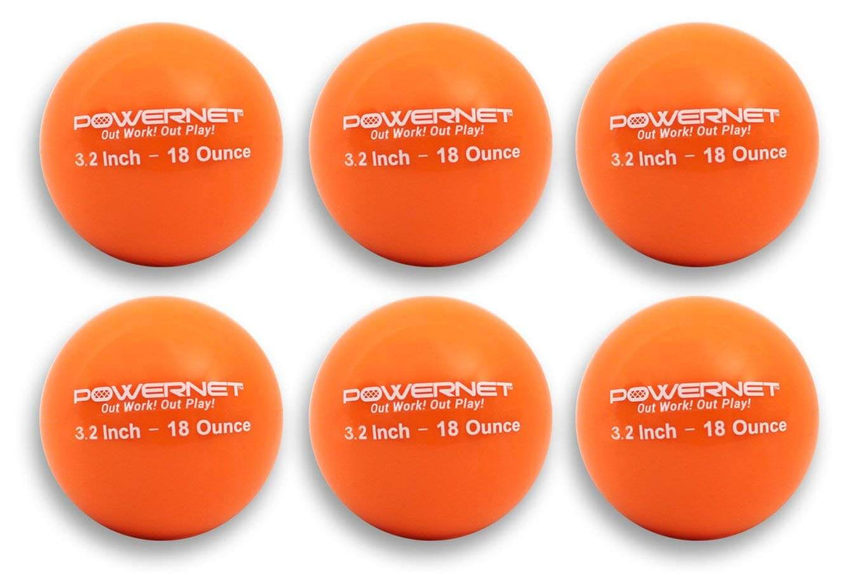 Weighted Hitting Batting Training Balls (6 pack) by Jupiter Gear