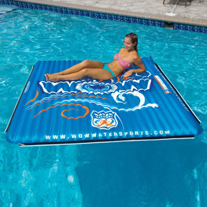 WOW Sports Floating Water Mat For The Pool and Lake - 6X6 Ft. (14-2080) by Jupiter Gear