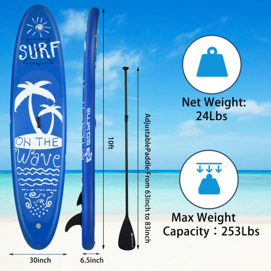 Inflatable & Adjustable Stand Up Paddle Board-M