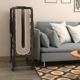 Rollaway Folding Bed with Memory Foam Mattress Made in Italy