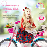Kids Bicycle with Training Wheels and Basket for Boys and Girls Age 3-9 Years-18"