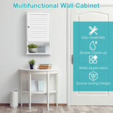 27.5" H Wall Hanging Bathroom Storage Cabinet