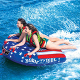 WOW Sports Born To Ride 2P Towable (20-1010) by Jupiter Gear