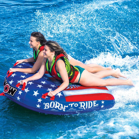 WOW Sports Born To Ride 2P Towable (20-1010) by Jupiter Gear