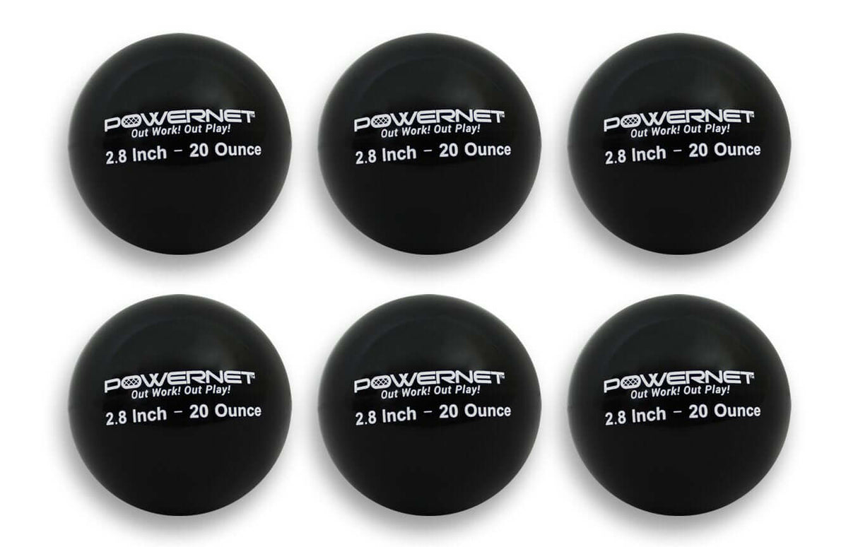 Weighted Hitting Batting Training Balls (6 pack) by Jupiter Gear