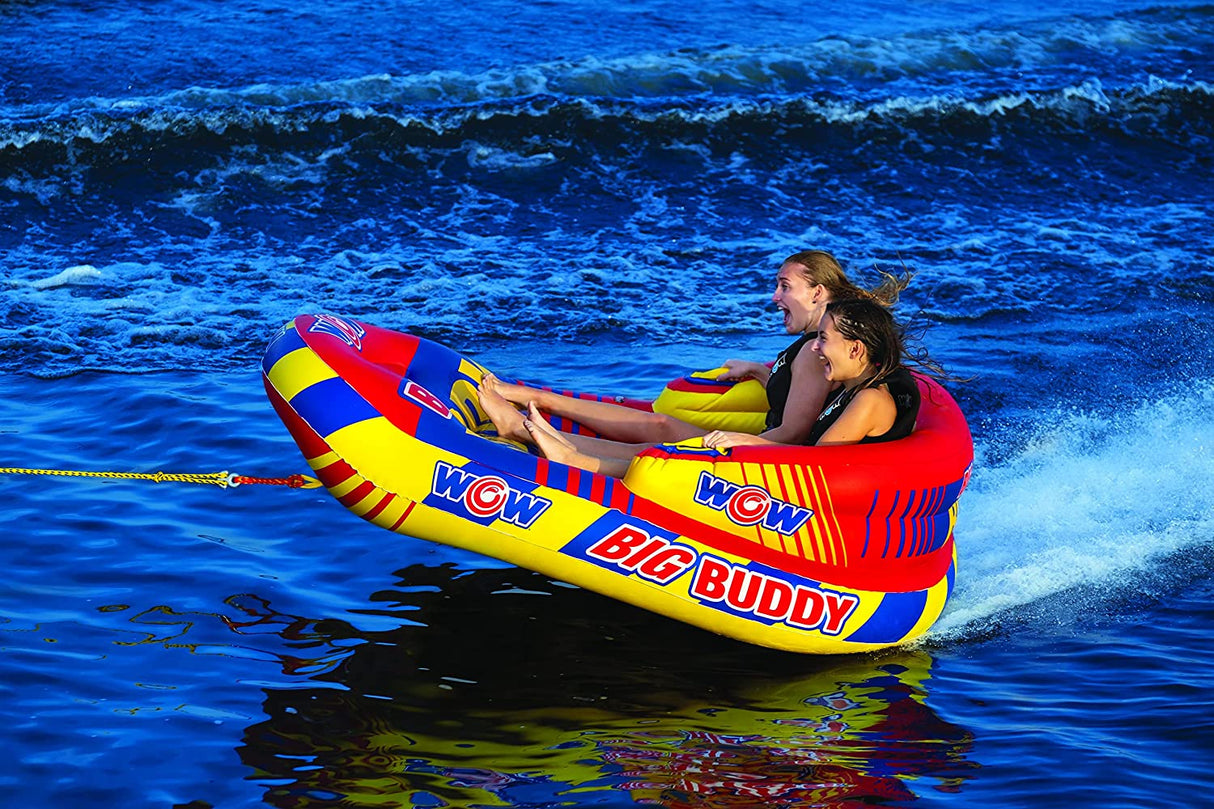 WOW Sports Big Buddy 2 Person 2P Towable (22-WTO-3981) by Jupiter Gear