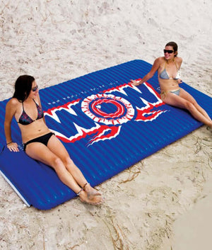 WOW Sports Floating Pool and Lake Water Walkway and Lounge - Yellow (12-2050) by Jupiter Gear