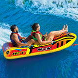 WOW Sports Jet Boat 2 Person Towable Water Tube For Pool and Lake (17-1020) by Jupiter Gear