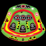 WOW Sports Bingo 1-3 Person Towable Water Tube For Pool and Lake (14-1070) by Jupiter Gear
