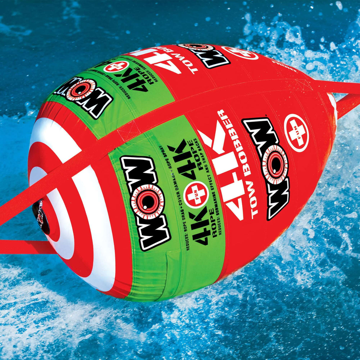 WOW Sports Tow Bobber To Be Connected To Towable Water Tubes (15-3000) by Jupiter Gear