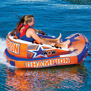 WOW Sports Champion 2-Person Towable (21-1000) by Jupiter Gear