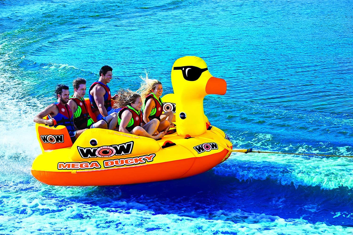 WOW Sports Mega Ducky 5P Towable (19-1060) by Jupiter Gear