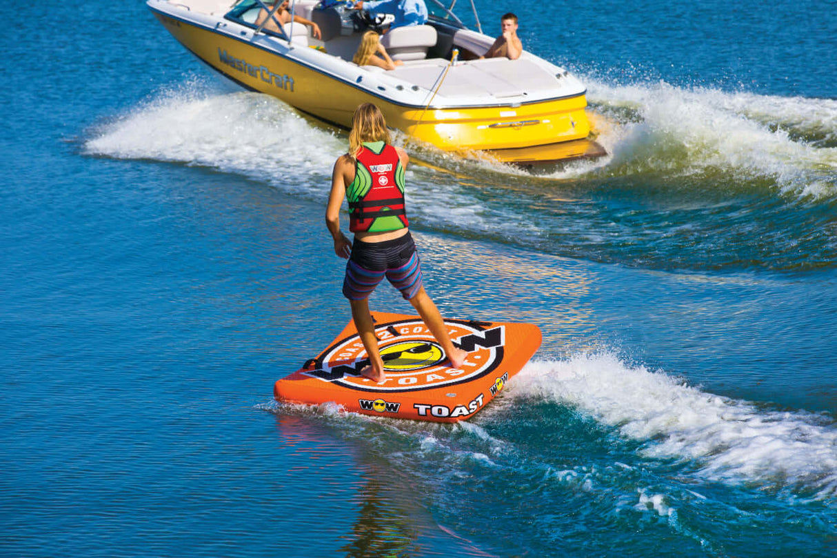 WOW Sports Wow Toast Towable Water Tube and Lounge Chair (18-1200) by Jupiter Gear