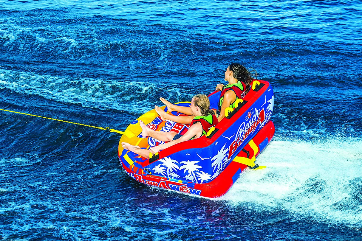 WOW Sports Beach Bubba 2 Person 2P Towable (22-WTO-3979) by Jupiter Gear