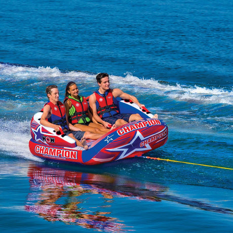 WOW Sports Champion 3-Person Towable (21-1010) by Jupiter Gear